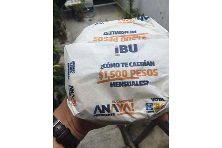 El INE ordena suspender propaganda de Anaya