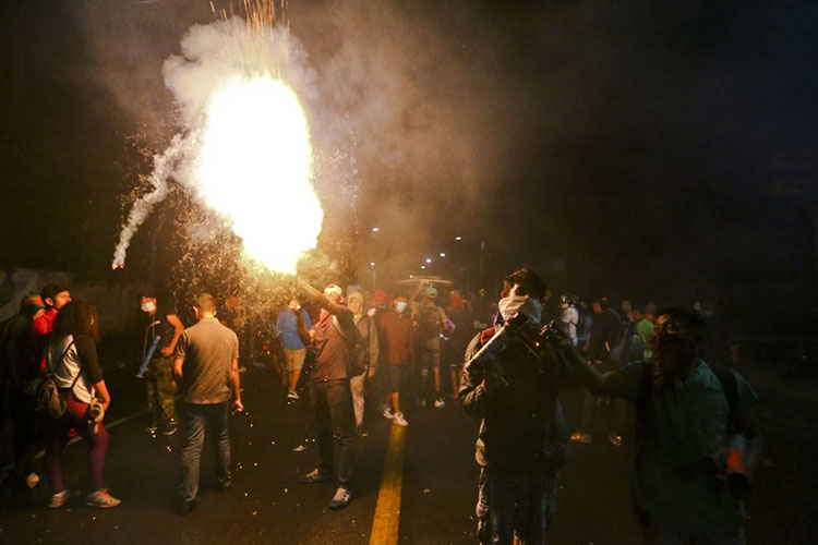 6.000 camiones de carga, varados en Nicaragua por protestas
