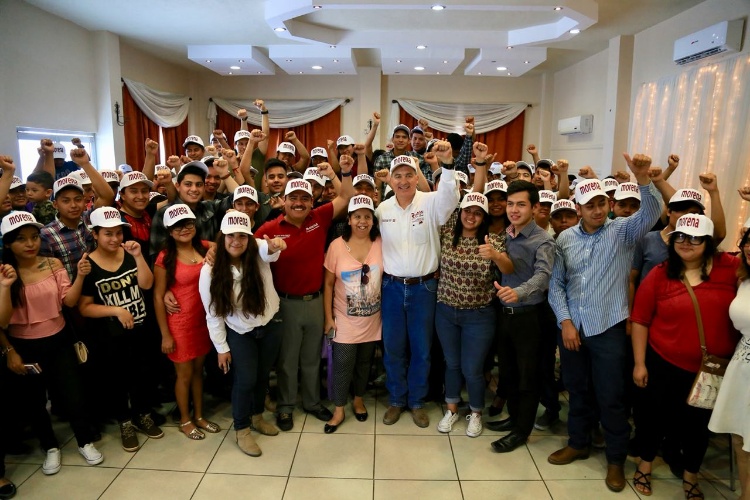 Incluirá Ramón Garza Barrios a los jóvenes en Alcaldía
