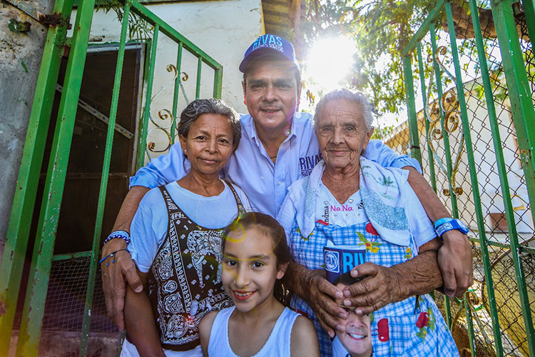 Propiciará Enrique Rivas más empleos para los adultos mayores de 60 años