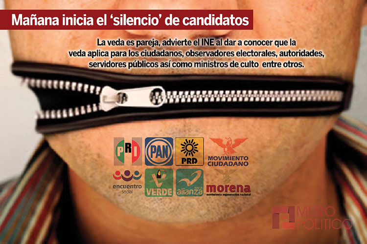Alistan veda de candidatos en Tamaulipas