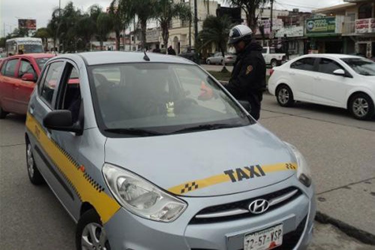 No castigarán en CIudad Madero acarreo en Taxis