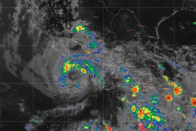 Tormenta tropical Bud se localiza al sur de Baja California Sur