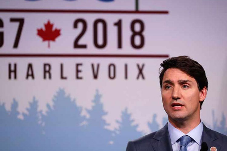 Parlamento de Canadá condena ataque de Trump a Trudeau