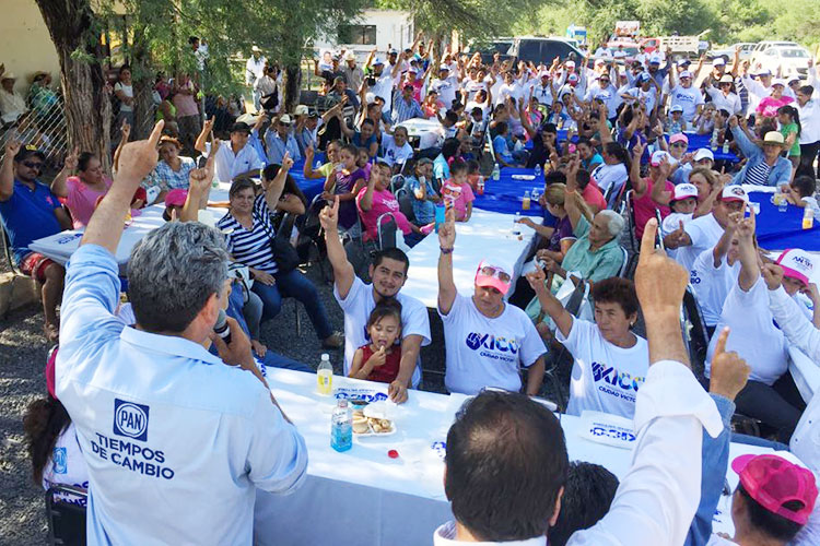 Pide Xico el voto campesino y el de la ciudad