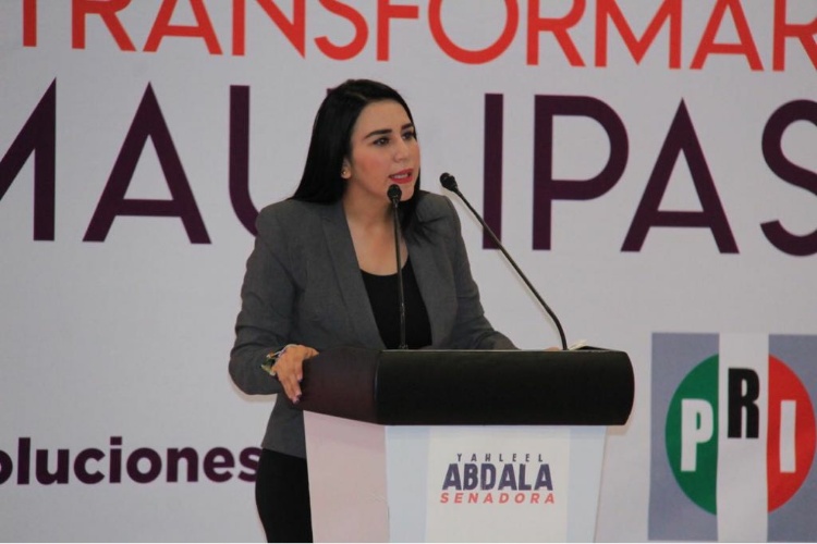 Presenta Yahleel soluciones para transformar a Tamaulipas