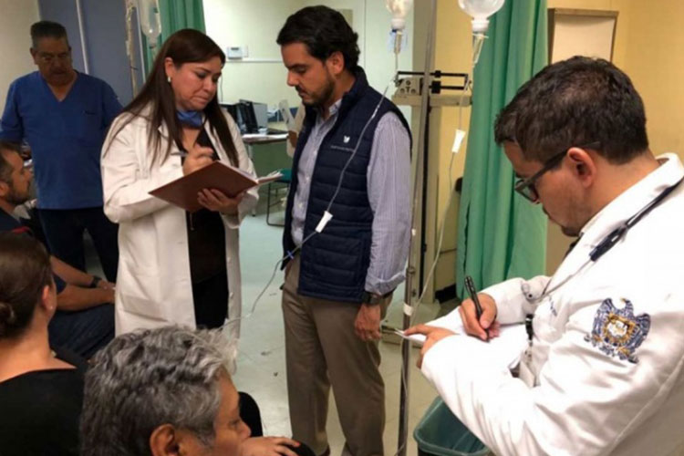 Están siendo atendidas 98 personas en hospitales por accidente aéreo: SCT