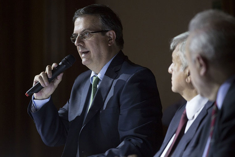 ‘Sabré cumplir encomienda’, Ebrard tras ser propuesto como titular de la SRE