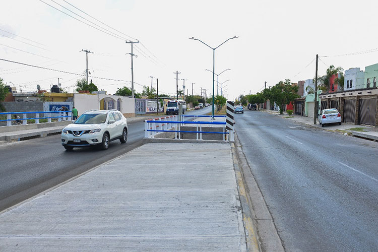 Concluyen puente en bulevar Constituyente