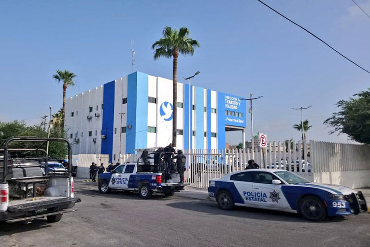 Protestan policías en Reynosa contra coordinador regional