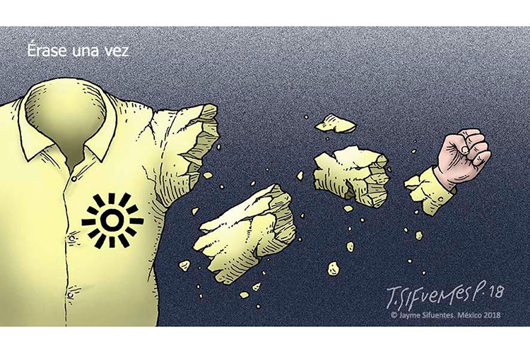 PRD pierde en todo país