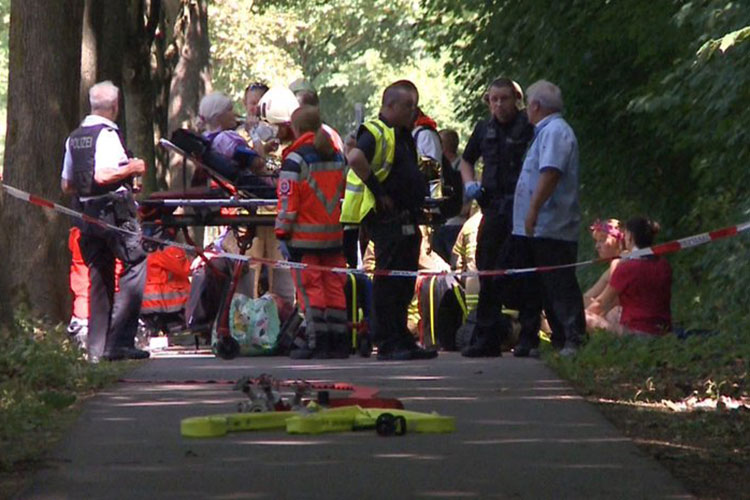 9 heridos en ataque en bus en Alemania; sospechoso detenido