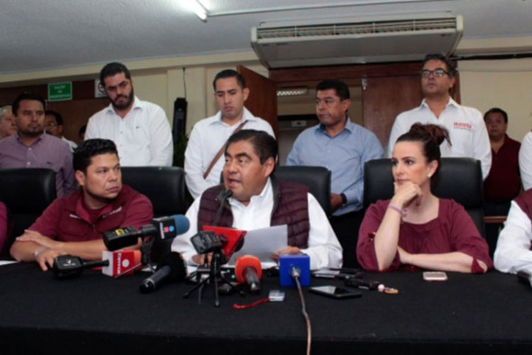 Barbosa exige voto por voto en Puebla