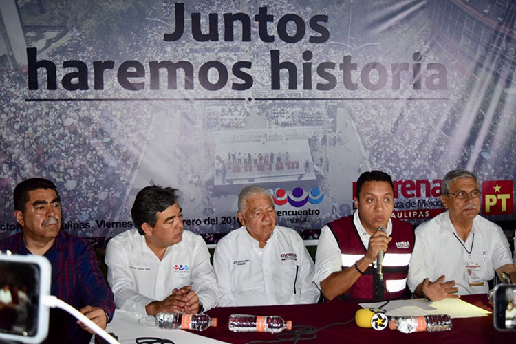 Domina Morena Diputaciones Federales en Tamaulipas