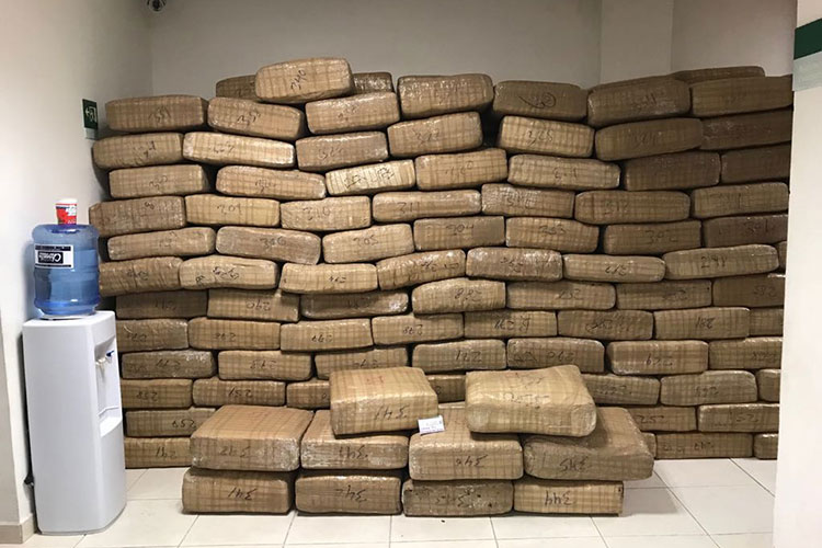 SEDENA saca del ‘mercado’ 3 tons de droga en Valle Hermoso
