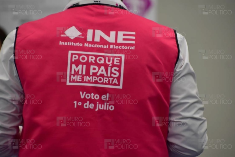 Sustituye INE al 40% de funcionarios de casillas