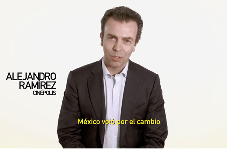 Empresarios respaldan a AMLO