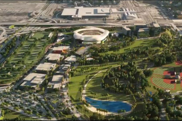 Revelan proyecto de estadio de Beckham en Miami