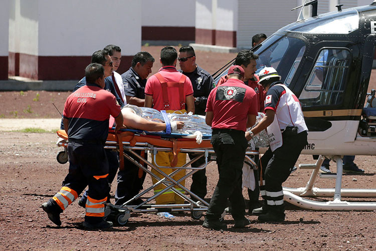 Al menos 19 muertos y 40 heridos tras explosión de polvorín en Tultepec