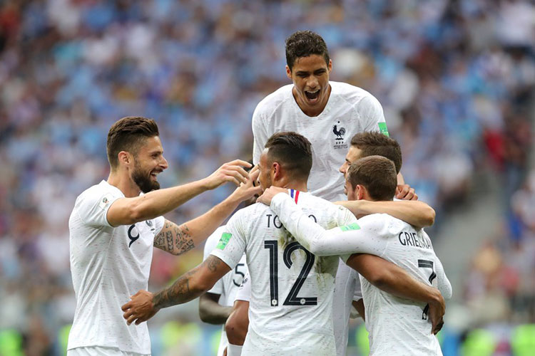 Francia es la primera semifinalista de #Rusia2018