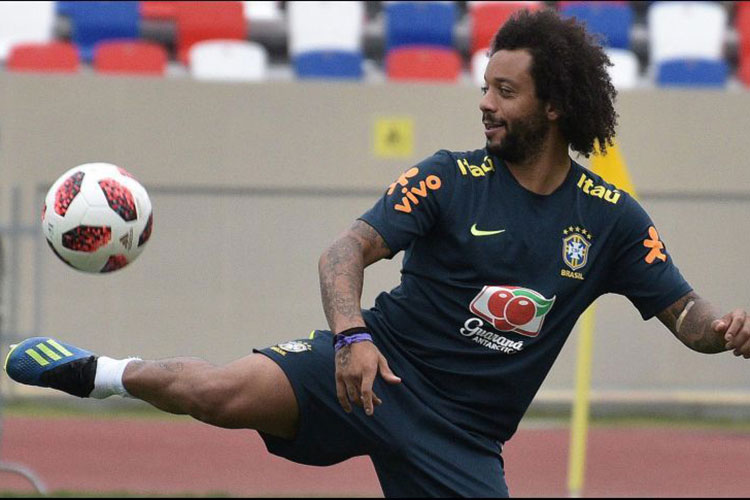 Marcelo y Fernandinho serán titulares ante Bélgica
