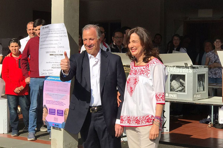 Vota Meade en Coyoacán