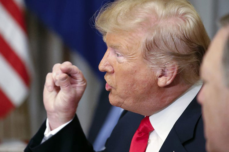 Trump dice que Alemania está “controlada” por Rusia
