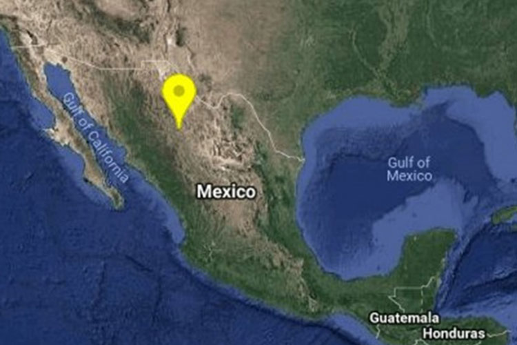 Se registra sismo de 4.8 grados en Chihuahua