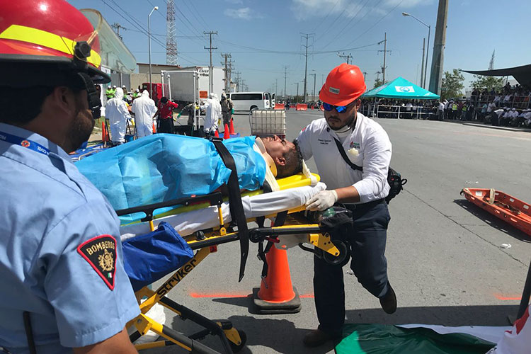PROFEPA coordina simulacro de emergencia Química con EU