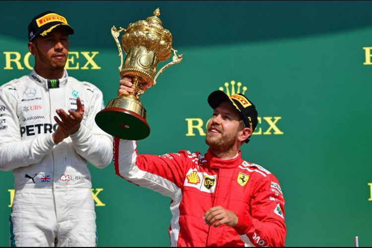 Sebastian Vettel gana el GP de Gran Bretaña
