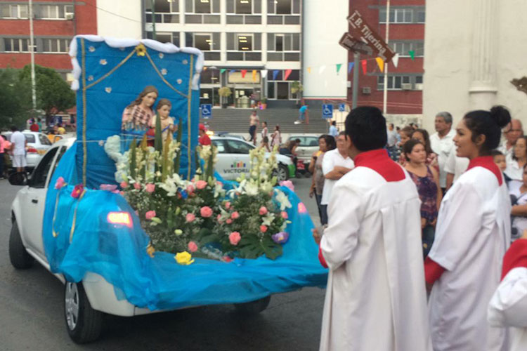 Fiesta en Basílica de la Virgen del Refugio