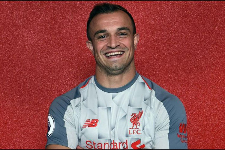 Liverpool ficha al suizo Xherdan Shaqiri