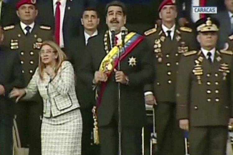 Venezuela dice tener a implicados en atentado contra Maduro