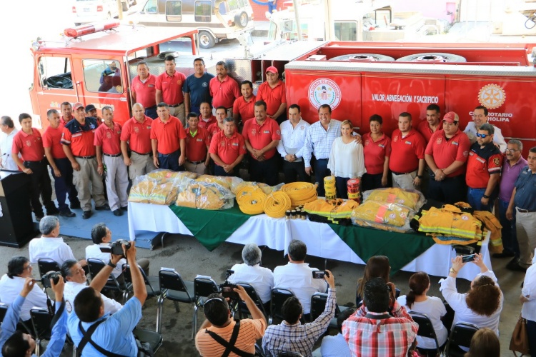 Bomberos, ejemplo de valor y vocación destaca municipio