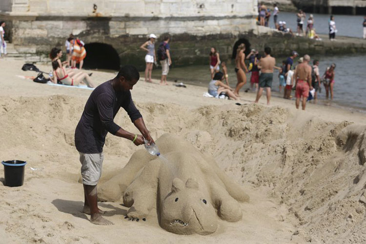 Portugal alcanza temperaturas récord en plena ola de calor