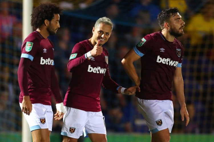 Gol de ‘Chicharito’ en triunfo del West Ham
