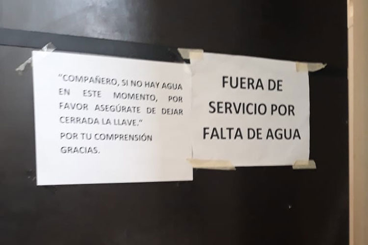 Cortan el agua a la Secretaría de Salud en Tamaulipas