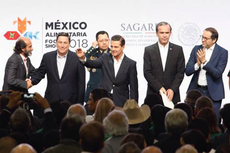 Peña: México, entre principales exportadores de agroalimentos
