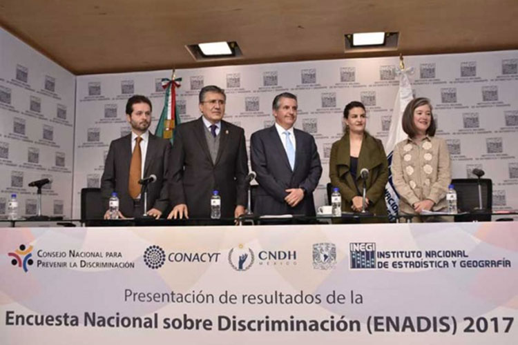 Discriminado, 1 de cada 5 mexicanos, reporta el Inegi