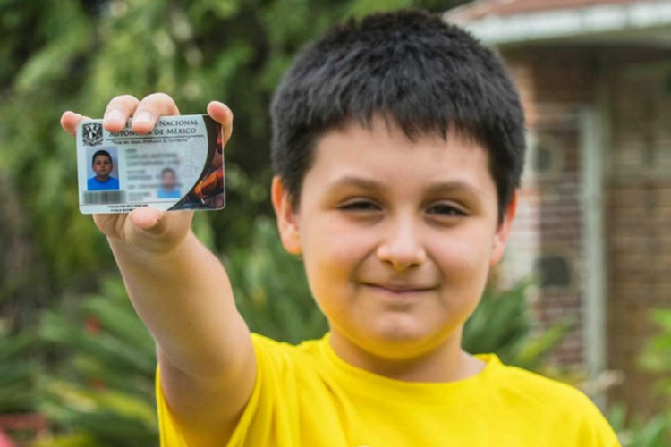 A sus 12 años, niño estudiará Física Biomédica en la UNAM