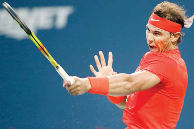 Rafael Nadal, una máquina