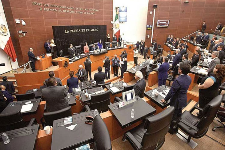 Caen los ingresos de PRI, PAN y PRD en el Senado