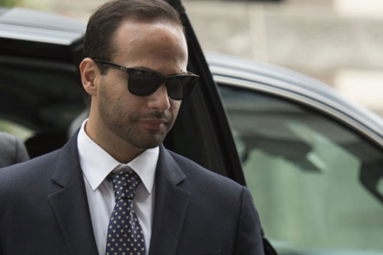 Condenan a 14 días en prisión a George Papadopoulos por Rusiagate