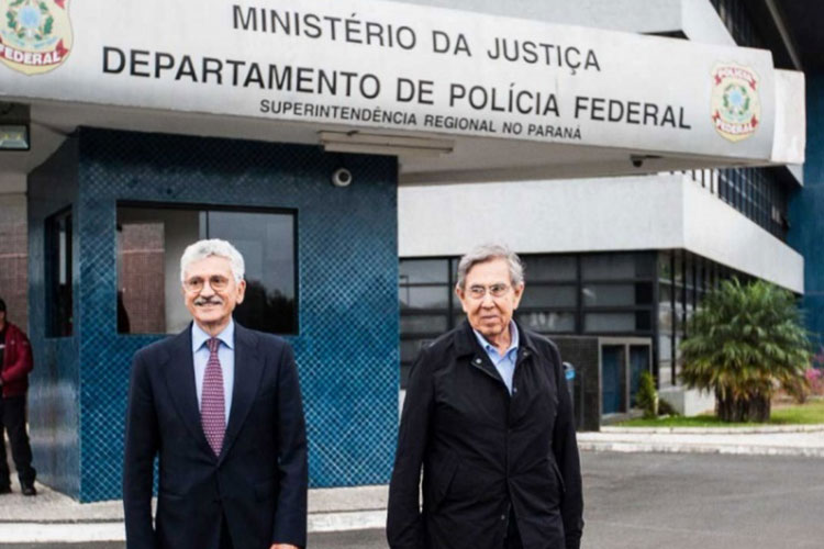 Cuauhtémoc Cárdenas visita a Lula Da Silva en cárcel de Brasil