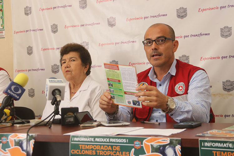 Gobierno de Tampico previene a la población por temporada de ciclones tropicales
