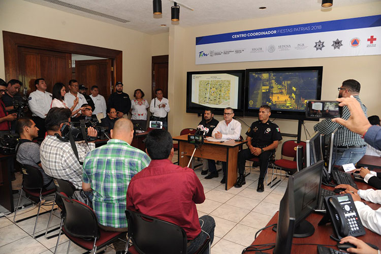 Inicia operativo de Seguridad para fiestas patrias en Tamaulipas