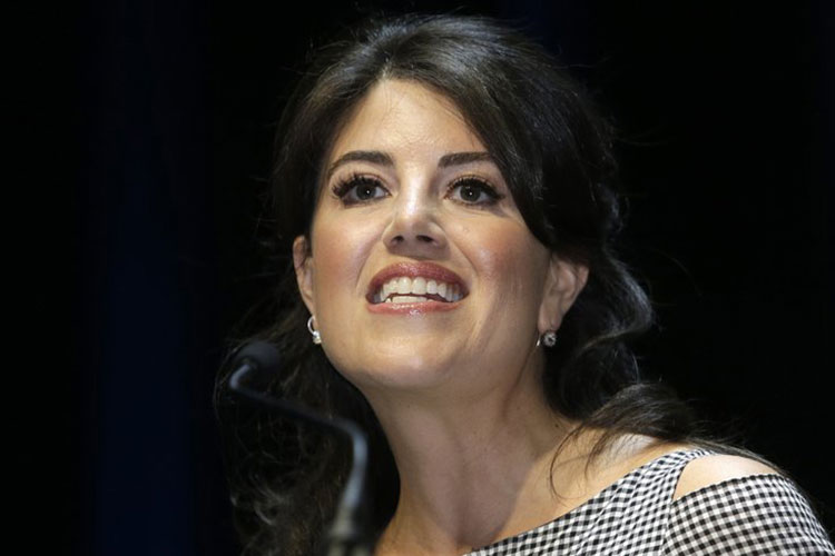 Lewinsky abandona acto en Israel tras presunta sobre Clinton