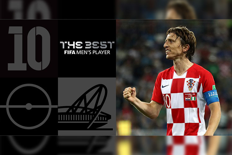 Luka Modric, elegido el mejor del año por FIFA