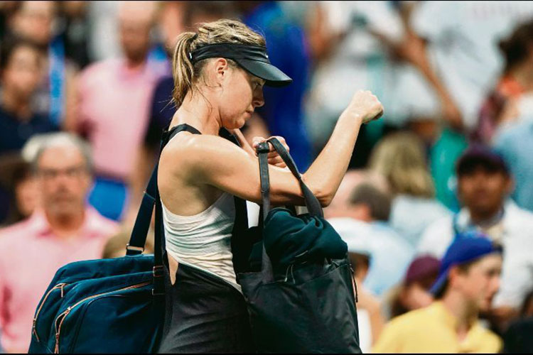 Maria Sharapova se despide en Octavos de Final