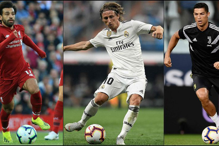 Modric, Cristiano y Salah se disputarán el “The Best” en Londres